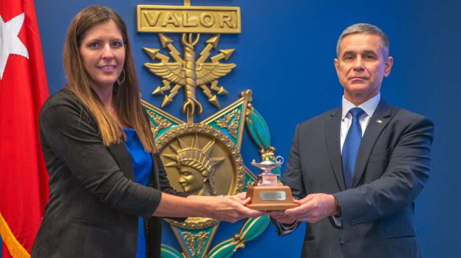FOTO Ministrul Anatolie Nosatîi, în SUA. Washingtonul i-a apreciat activitatea în domeniul militar