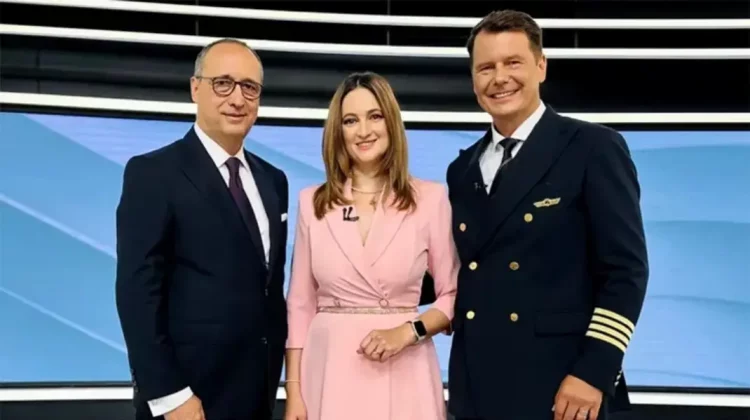 Purtătoarea de cuvânt a fostului președinte Klaus Iohannis și-a invitat și lăudat soțul în propria emisiune