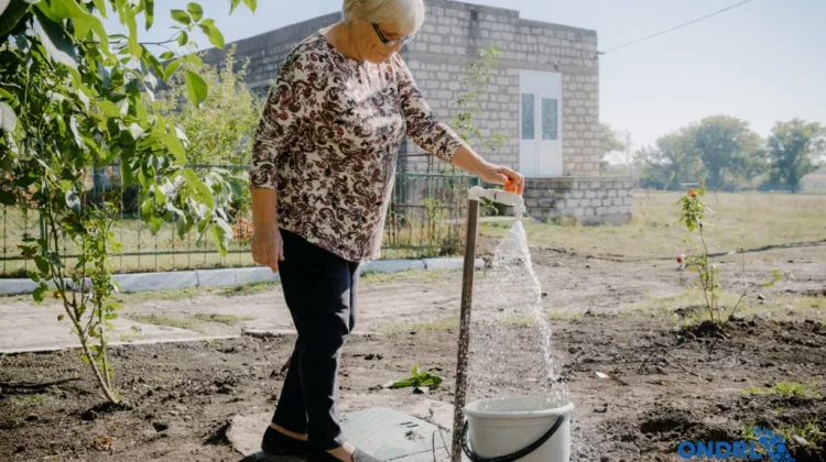FOTO Apă potabilă și condiții mai bune pentru satul Moara de Piatră, raionul Drochia