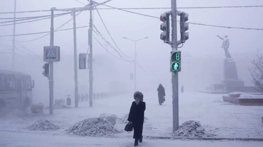 VIDEO Apocalipsă de gheață în Siberia: Temperaturi de -56 °C și viscol nemilos în Iakutia