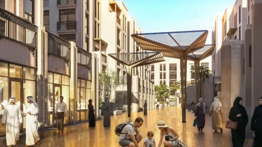 Atracție turistică spectaculoasă în Emirate. Dubaiul va avea o stradă din aur, parte a noului Gold District