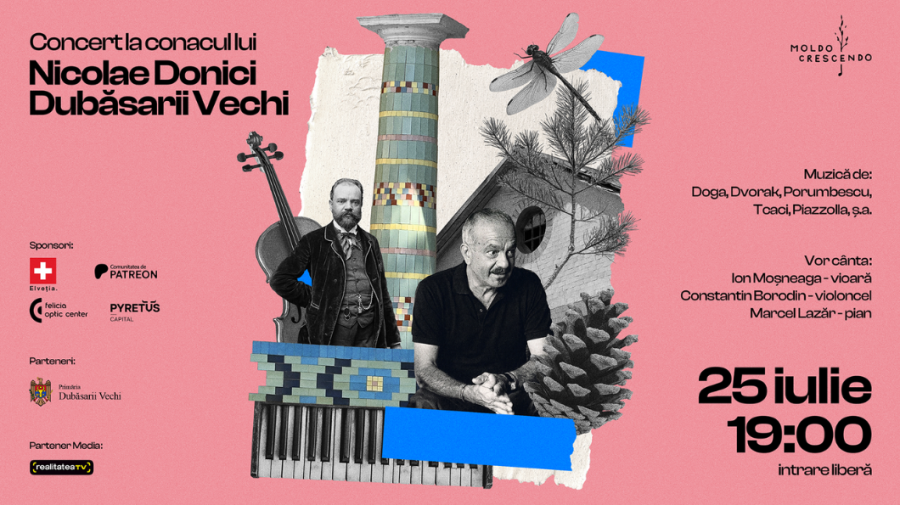 Moldo Crescendo lansează proiectul „Concert la Conac”