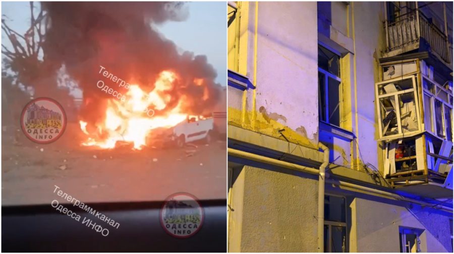 Doi morți și opt răniți în urma unui atac rusesc asupra Odesei. Printre victime sunt și doi copii