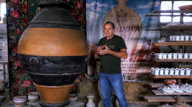 Vrea să ducă Moldova în Cartea Recordurilor Guinness. Vasilii Gonceari își propune să creeze cel mai mare vas de lut din lume
