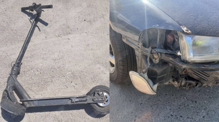 Accident rutier la Bender. Un copil a fost lovit de o mașină după ce a ieșit brusc pe trecerea de pietoni