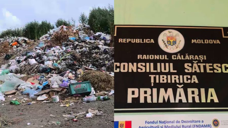 Primarul din Țibirica, Călărași, amendat pentru gunoiștea de la marginea localității