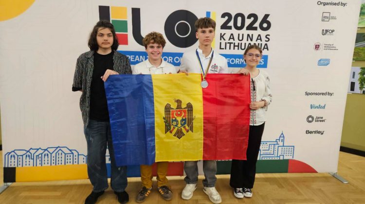 Performanță pentru Republica Moldova: Un elev din Chișinău a câștigat argintul la Olimpiada Europeană de Informatică