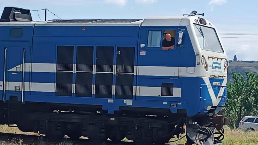 CFM a lansat primul tren de marfă condus de un singur mecanic