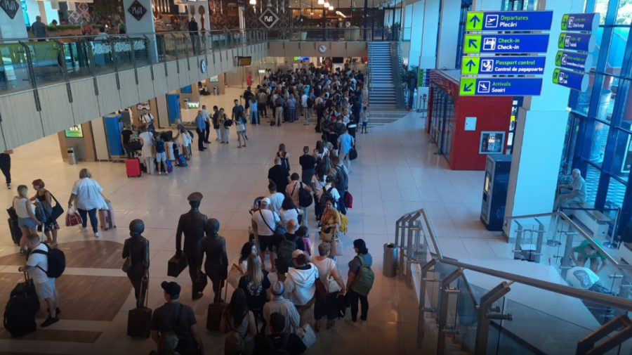Aglomerație la aeroportul din Chișinău! Pasagerii trebuie să vină cu patru ore înainte