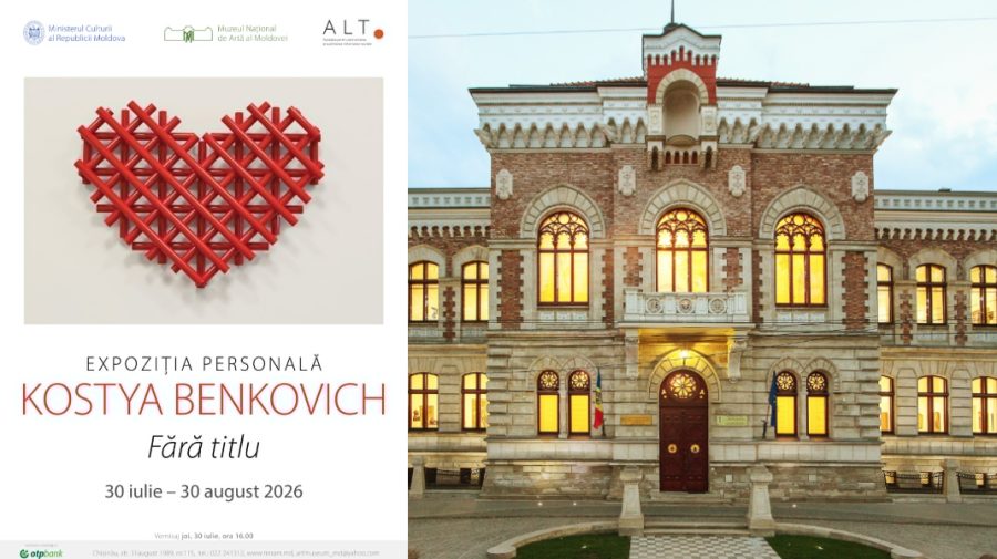 Expoziție în premieră la Chișinău. Lucrările artistului Kostya Benkovich vor putea fi văzute la Muzeul Național de Artă