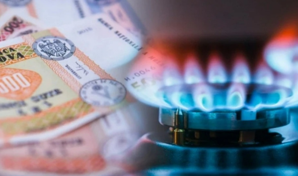 Gazul s-a scumpit cu aproape 41%: Moldovenii vor achita un tarif de 20,30 lei pentru un metru cub