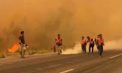 VIDEO Incendii devastatoare în Turcia, sute de oameni evacuați. Focul a ajuns și în Antalya