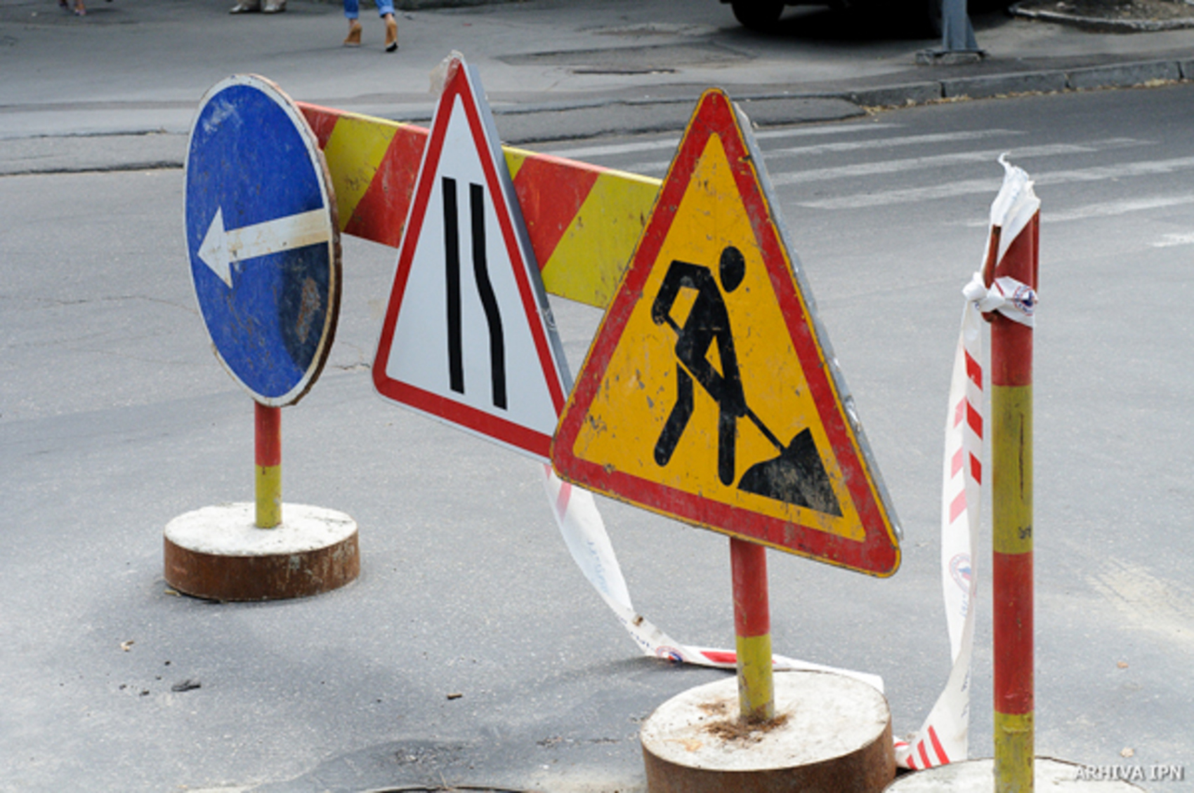 O stradă din Bălți este în lucrări de asfaltare. Circulația transportului public, sistată temporar