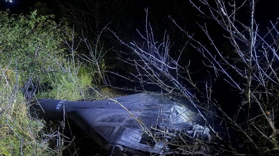 O dronă a explodat în apropierea localității Copanca. Zona a fost securizată de autorități