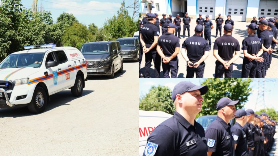 Al doilea contingent de pompieri moldoveni a plecat în Grecia pentru a combate incendiile forestiere