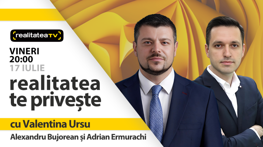 Alexandru Bujorean și Adrian Ermurachi, invitați la emisiunea „Realitatea te privește”