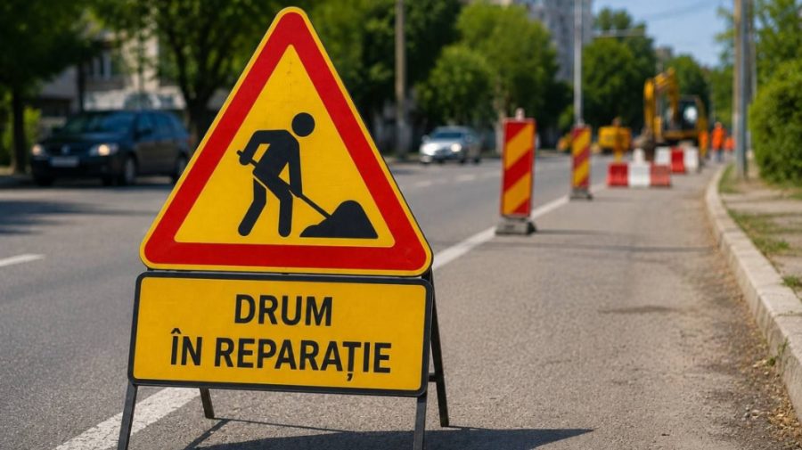 Trafic restricționat pe strada Pantelimon Halippa. Urmează închideri de drumuri și în alte zone din Chișinău