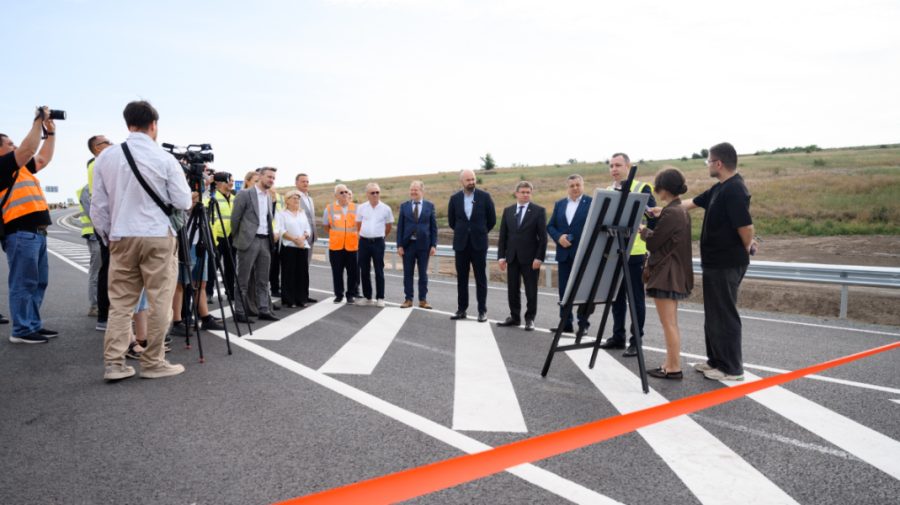 Centura de la Slobozia Mare, deschisă circulației: 11 milioane de euro, 18 km de asfalt