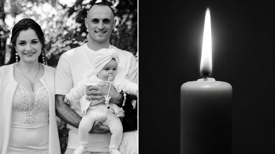 Soții Constantin și Lucia, împreună cu bebelușul lor, morți în accidentul din Grecia, vor fi aduși acasă în această seară