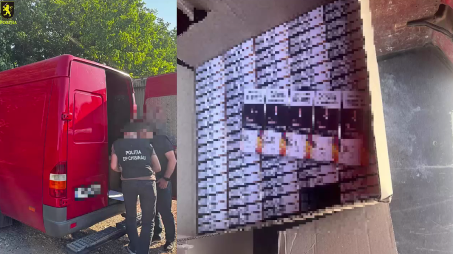 VIDEO „Surpriză” într-o mașină oprită de Poliție, pe drumul Chișinău-Ungheni. Șapte bărbați sunt vizați de investigații