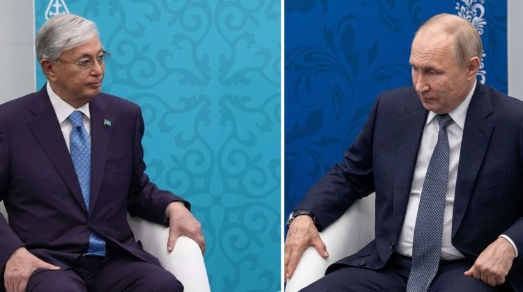 VIDEO „Natura acestui conflict nu este clară”. Tokaev îi sugerează lui Putin să înghețe războiul din Ucraina