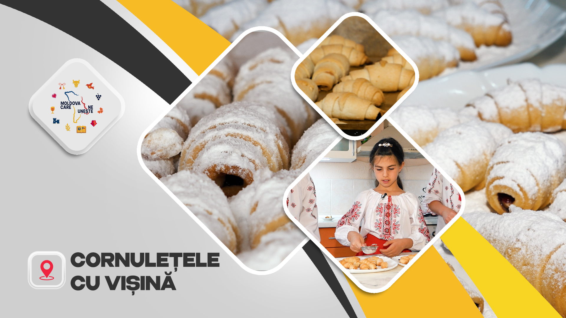Cornulețele cu vișină – deliciul din casele moldovenilor