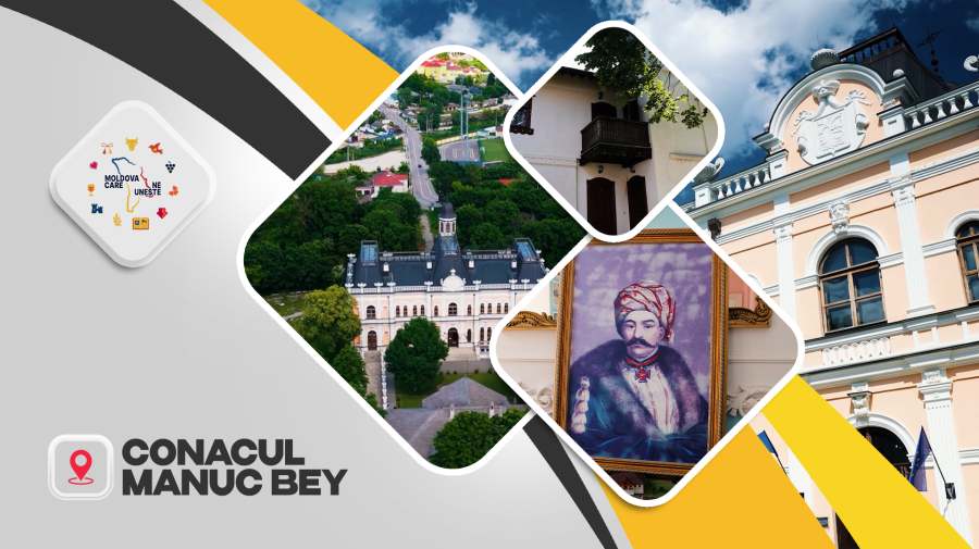 Un castel în stil francez, în inima Moldovei: Conacul Manuc Bey