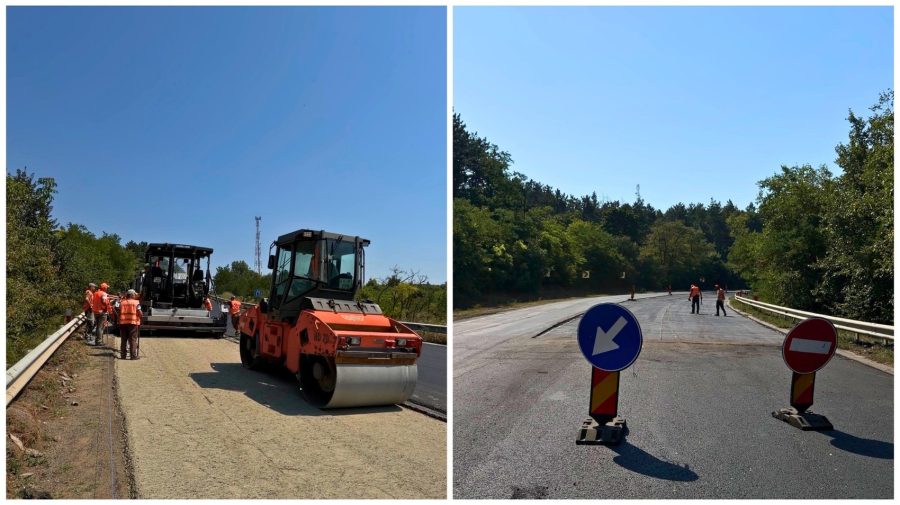 Lucrări pe R3: AND reclamă că unii șoferi ignoră semafoarele și pun muncitorii în pericol