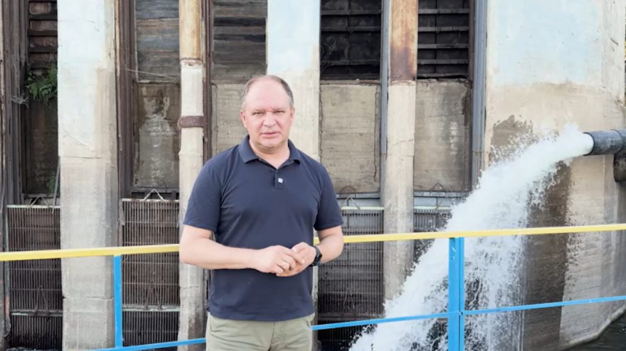 Ion Ceban: Stația de captare de la Vadul lui Vodă a fost consolidată. „Chișinăul va avea apă indiferent ce se întâmplă”