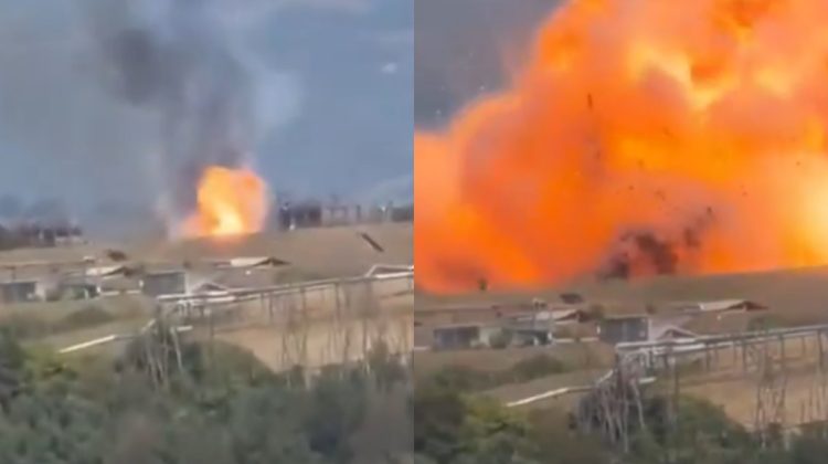 VIDEO Explozie la o fabrică de muniții din Italia. Zgomotul s-a auzit la câțiva kilometri