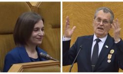 VIDEO Ședință solemnă la Președinție: Mesajul care a făcut-o pe Maia Sandu să se sfiască