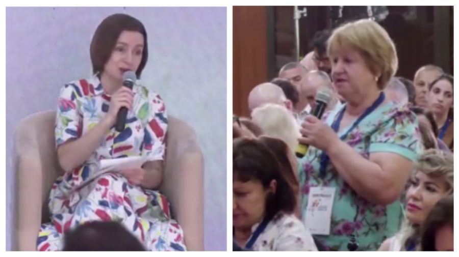 ”Nu vrem să fim intimidați acasă!” O moldoveancă din diasporă i-a povestit președintei despre corupția din Moldova