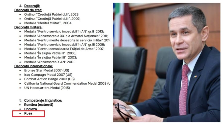 Ministrul Nosatîi le spune jurnaliștilor că nu înțelege rusa, dar în CV scrie că o cunoaște