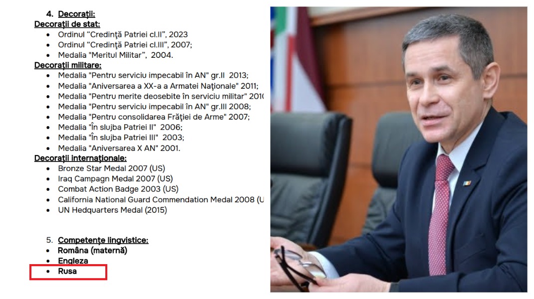Ministrul Nosatîi le spune jurnaliștilor că nu înțelege rusa, dar în CV scrie că o cunoaște