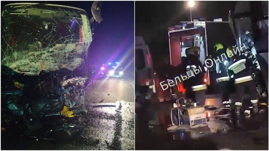 Mărturia unei pasagere din autocarul implicat în accidentul de lângă Orhei: „A adormit și s-a izbit în noi”