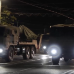 Tehnica militară și zeci de ofițeri, scoși aseară în PMAN. VIDEO de la repetiția înainte de parada Independenței