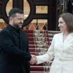 VIDEO Zelenski a ajuns la Chișinău. Începe trilaterala Moldova – România – Ucraina