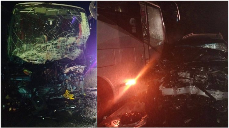 Accident cumplit lângă Orhei. Două persoane au murit după impactul dintre un SUV și un autocar cu 21 de pasageri