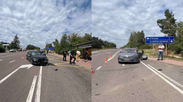 Accident violent la Soroca. 2 persoane, printre care un copil, au fost rănite după ce un șofer nu a acordat prioritate