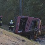 Tragedie în Ungaria: 12 oameni au murit după ce un autocar s-a răsturnat pe autostradă