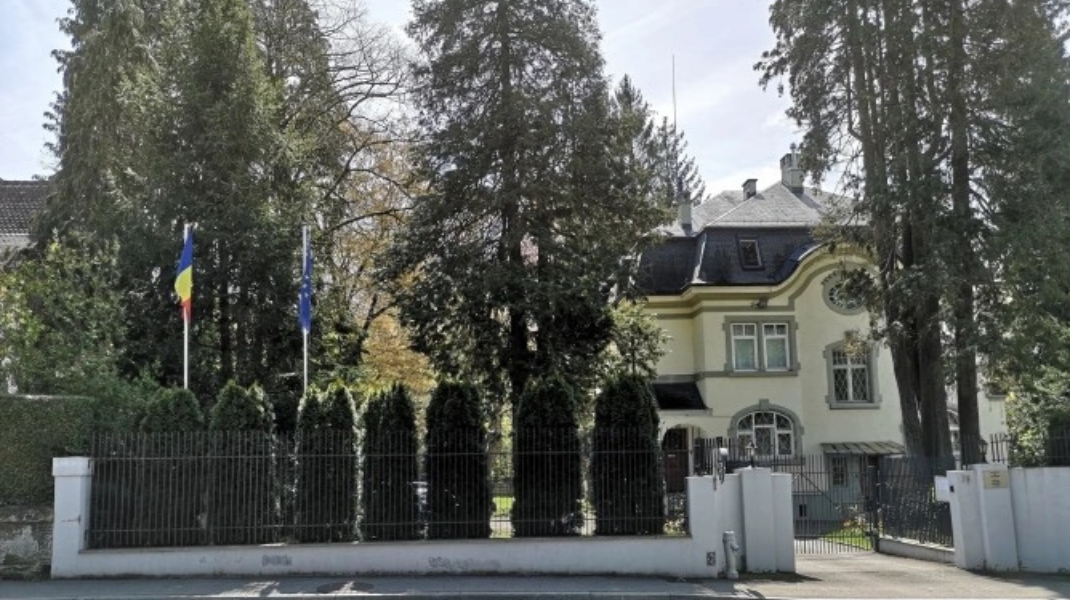 Alertă la ambasada română din Elveția: Un dispozitiv incendiar, plasat lângă misiunea diplomatică