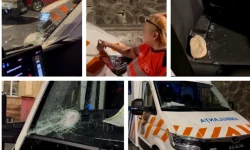 Ambulanță atacată cu bâte, topoare și pietre la Cluj. Trei tineri au fost reținuți