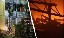 Atac rusesc asupra Kievului: Trei persoane au fost rănite, iar un bloc a luat foc