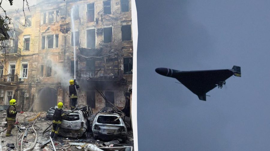 Odesa, atacată cu zeci de rachete și drone: locuințe distruse, mașini incendiate și opt persoane rănite
