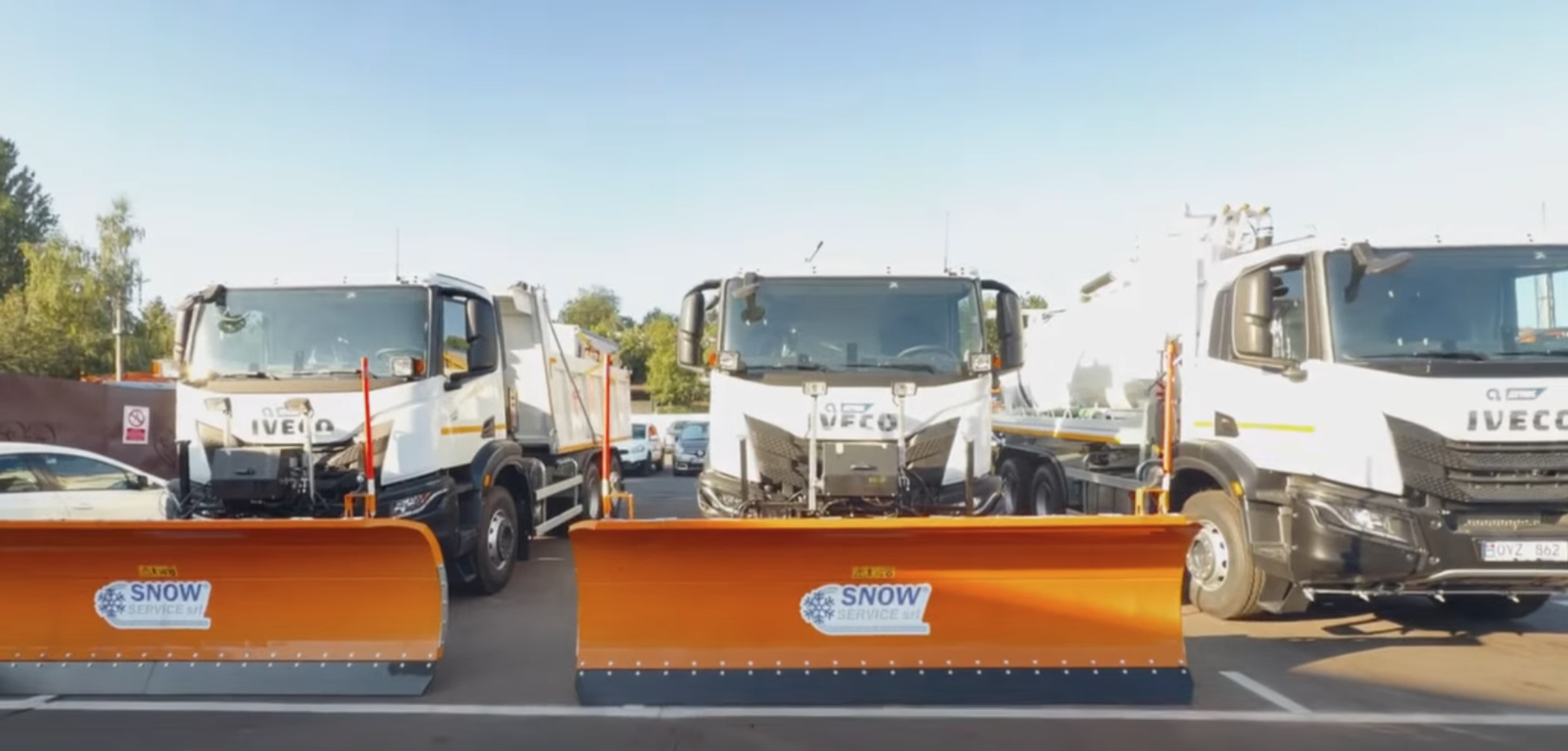 VIDEO Parcul tehnic al Regiei „Autosalubritate” a fost completat cu trei autospeciale noi