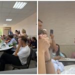 VIDEO Un consilier din Durlești a consumat alcool în timpul ședinței: „A fost o necesitate”