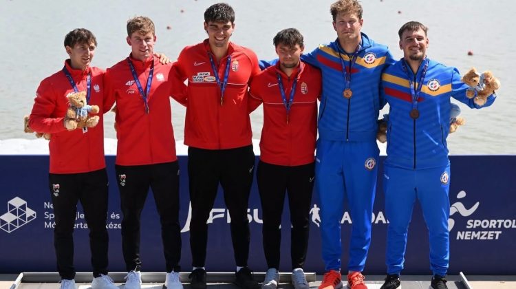 Două medalii de bronz pentru Moldova la Mondialul Universitar de Caiac-Canoe