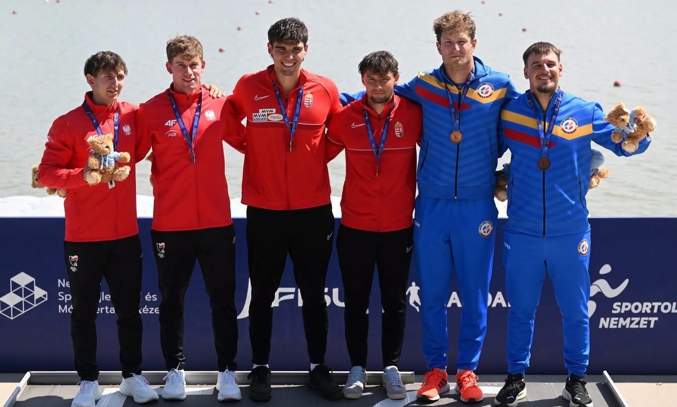 Două medalii de bronz pentru Moldova la Mondialul Universitar de Caiac-Canoe