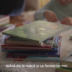 ”Limba Noastră”, sărbătorită prin cărți. Construim Încredere a donat volume bibliotecii din Ruseștii Noi