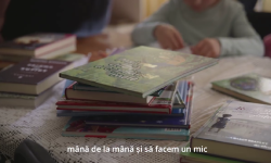 ”Limba Noastră”, sărbătorită prin cărți. Construim Încredere a donat volume bibliotecii din Ruseștii Noi